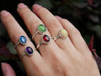 Gemmy Single Stone Rings