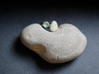 Variscite and Green Kyanite Double Ring