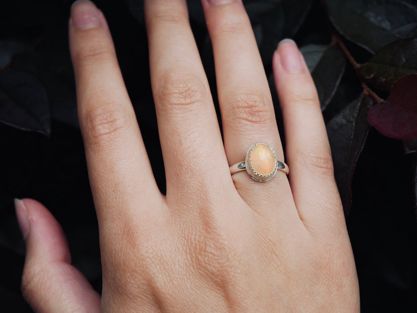 Gemmy Single Stone Rings