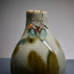 Chalcedony Cluster Earrings