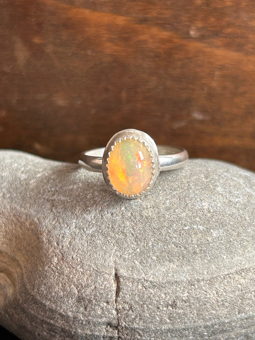 Gemmy Single Stone Rings
