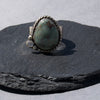 Variscite and Sterling Silver Ring - size 8.25