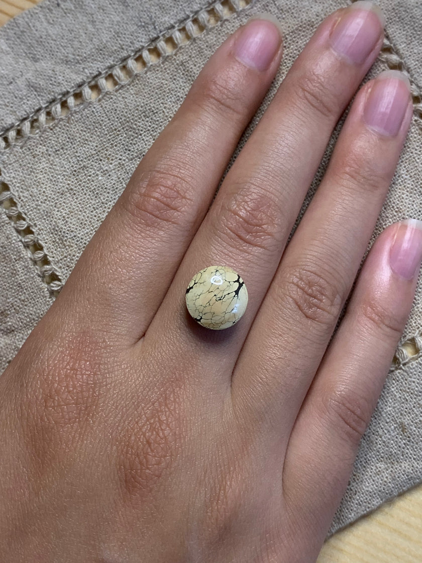 Select a 12mm round turquoise stone - Click to see all options