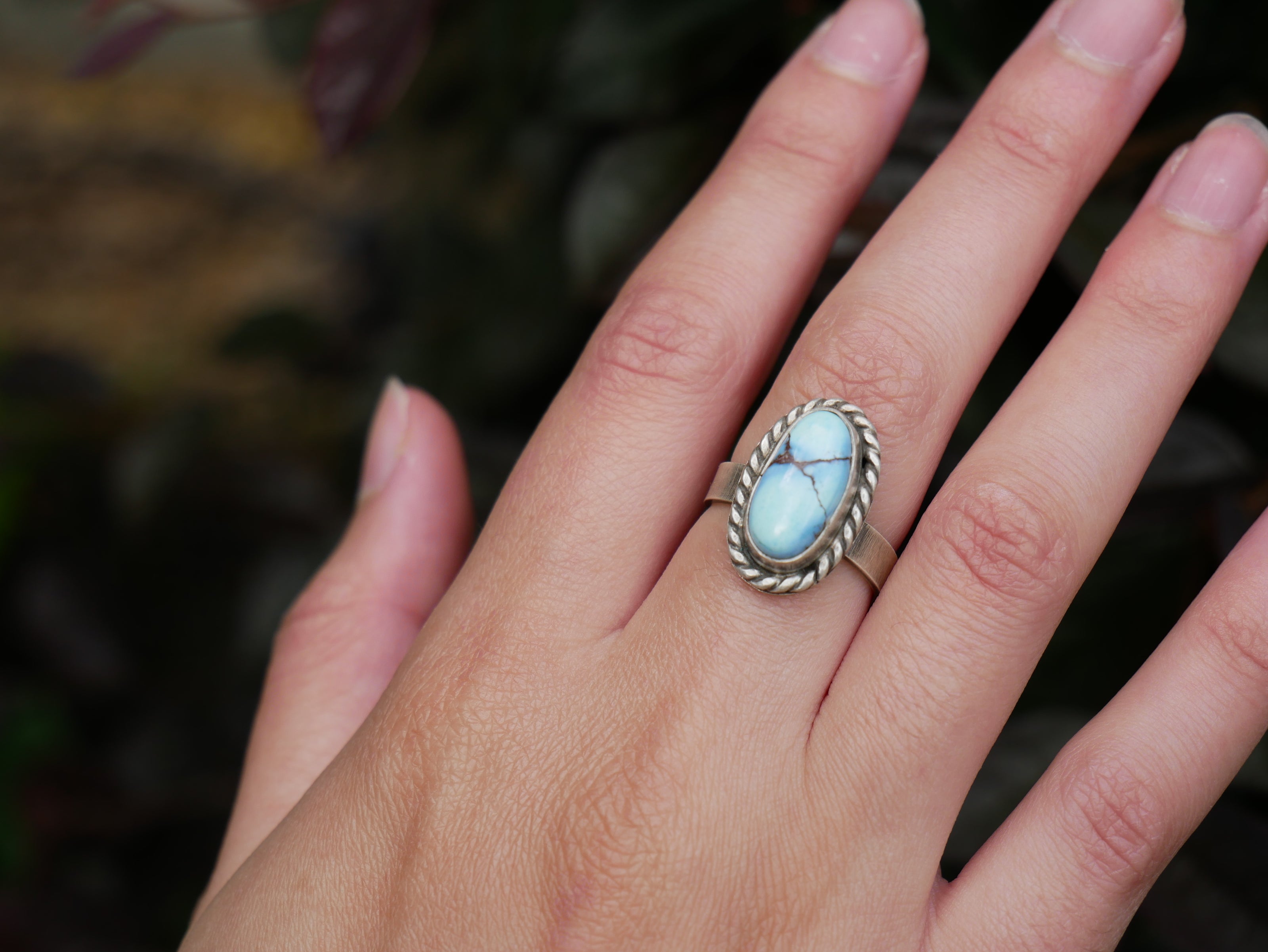 Golden Hills Turquoise Ring