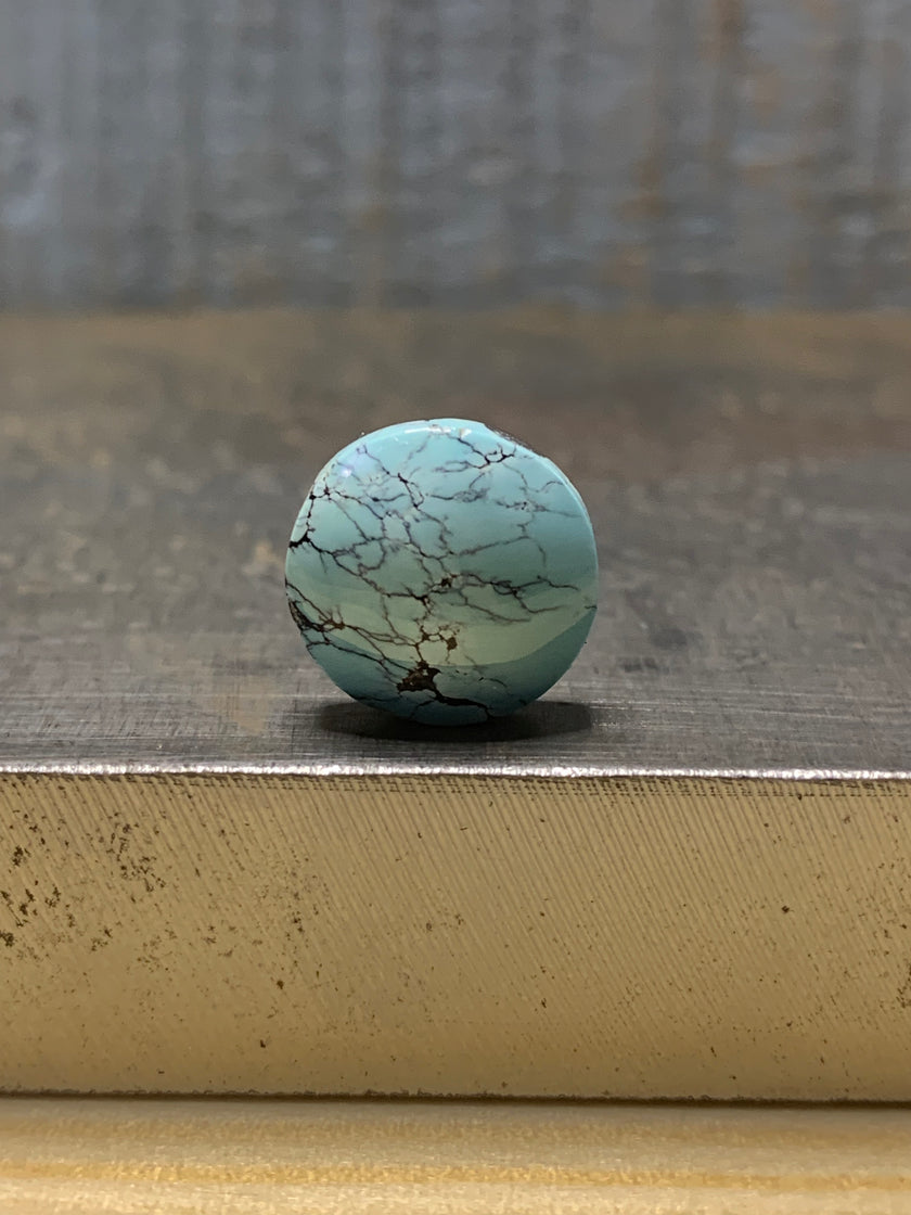 Select a 12mm round turquoise stone - Click to see all options