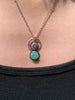 Peruvian Opal and Sterling Silver Necklace