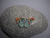 Chalcedony Cluster Earrings