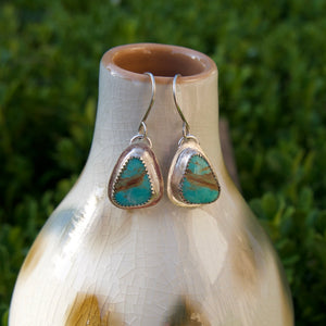 Kingman Turquoise Dangles