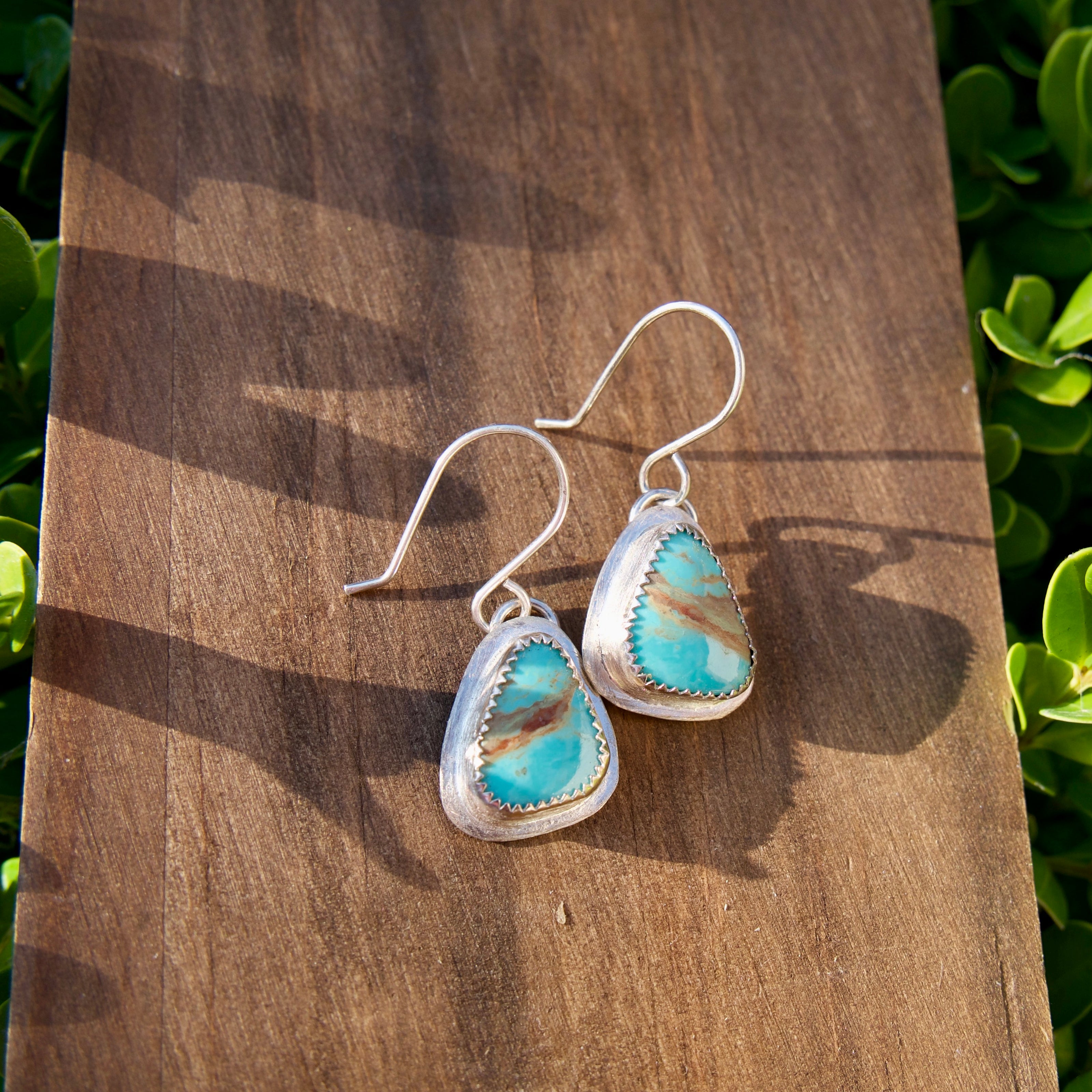 Kingman Turquoise Dangles