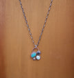 Blues Cluster Necklace