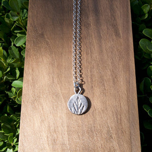 Sterling Silver Cypress Necklace