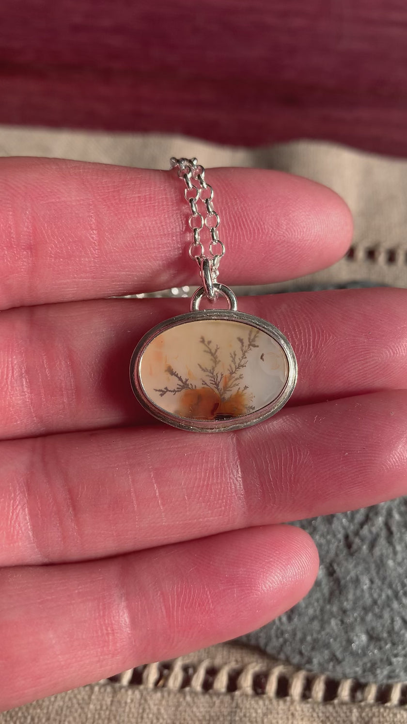 Branching Out - Dendritic Agate Necklace